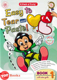 [TOPBOOKS Kohwai Kids] Easy To Tear And Paste ! Book 1