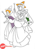 [TOPBOOKS Gururimau Kids] My Prince & Princess Copy Colouring Sleeping Beauty