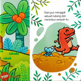 [TOPBOOKS Pelangi Kids] Siri Dani Dino Dan Rakan-Rakan Buku Tabiat Baik Sampah Yang Boleh Bergeraki (2024)