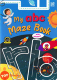 [TOPBOOKS Pelangi Kids] My abc Maze Book With stickers