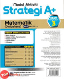 [TOPBOOKS Ilmu Bakti] Modul Aktiviti Strategi A+ Matematik Buku 1 Tingkatan 3 KSSM Dwibahasa (2026)