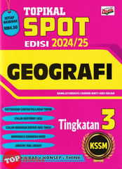 [TOPBOOKS Ilmu Didik] Topikal Spot Geografi Tingkatan 3 KSSM (2024)