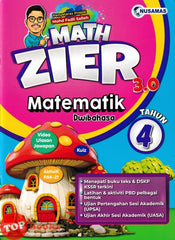 [TOPBOOKS Nusamas] Math Zier 3.0 Matematik Tahun 4 KSSR Dwibahasa (2025)