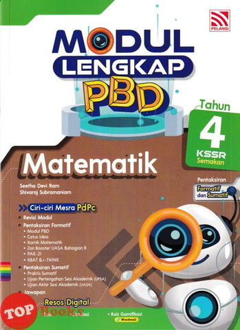 [TOPBOOKS Pelangi] Modul Lengkap PBD Matematik Tahun 4 KSSR Semakan (2024)