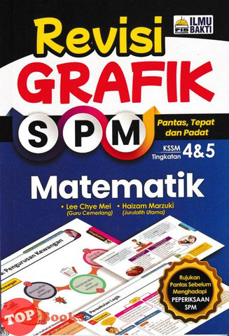 [TOPBOOKS Ilmu Bakti] Revisi Grafik SPM Matematik Tingkatan 4 5 KSSM (2024)