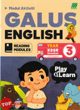 [TOPBOOKS Sasbadi] Modul Aktiviti Galus English CEFR-aligned Year 3 KSSR Semakan (2026)