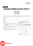 [TOPBOOKS Sasbadi] Kertas Model MPT4 Sains Tahun 4 KSSR Semakan Dwibahasa (2026)