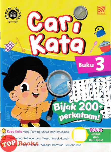[TOPBOOKS Pelangi Kids] Cari Kata Buku 3 (2025)