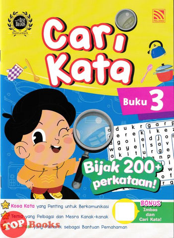[TOPBOOKS Pelangi Kids] Cari Kata Buku 3 (2025)