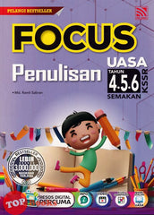 [TOPBOOKS Pelangi] Focus UASA Penulisan Tahun 4 5 6 KSSR Semakan (2024)