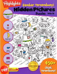 [TOPBOOKS Pelangi Kids] Highlights Gambar Tersembunyi Hidden Pictures Puzzles Buku 29 (English & Malay)