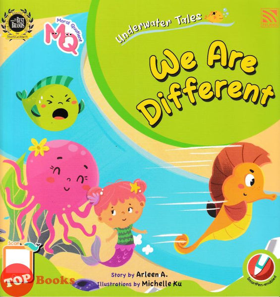[TOPBOOKS Pelangi Kids] Underwater Tales We Are Different 4 (2025)