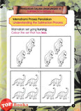 [TOPBOOKS SSM Kids] Tolak Bersama Dinosaurs Buku 1 Umur 4-5 Tahun Dwibahasa