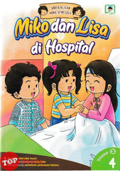 [TOPBOOKS Daya Kids] Siri Bacaan Miko Dan Lisa Di Hospital Tahap 2 Buku 4