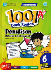 [TOPBOOKS Pan Asia] 1001 A+ Bank Soalan Penulisan ( Bahagian C Dan D ) Tahun 6 KSSR Semakan (2024)