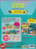 [TOPBOOKS Pelangi Kids] Sticker Play Set Play Anywhere You Like! Sea Animals Deep Sea Adventures