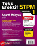 [TOPBOOKS Ilmu Bakti] Teks Efektif STPM Sejarah Malaysia Semester 1 (2026)