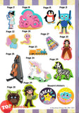 [TOPBOOKS Pelangi Kids] My abc Maze Book With stickers