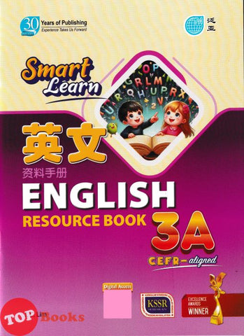 [TOPBOOKS Pan Asia] Smart Learn English CEFR-Aligned Resource Book 3A SJKC KSSR Semakan (2025)