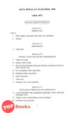 [TOPBOOKS Law ILBS] Akta Bekalan Elektrik 1990 (Akta 447), Akta Bekalan Pengganti 1990 (Akta 448) & Peraturan-Peraturan (2023)