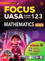 [TOPBOOKS Pelangi] Focus UASA Mathematics Form 1 2 3 KSSM (2024)