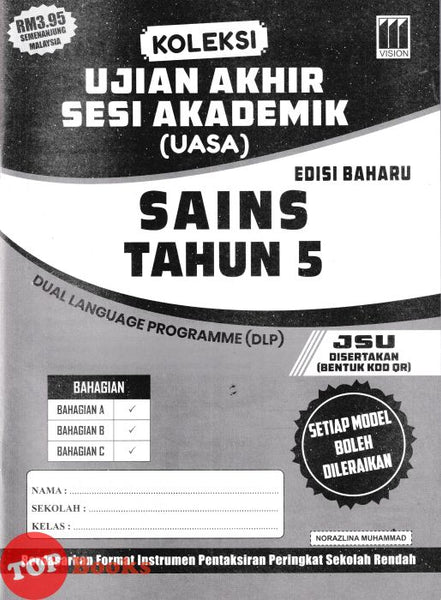 [TOPBOOKS Vision] Koleksi Ujian Akhir Sesi Akademik Sains Tahun 5 DLP (2026)