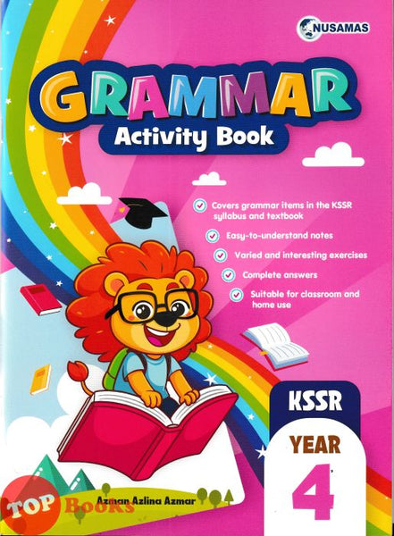 [TOPBOOKS Nusamas] Grammar Activity Book Year 4 KSSR (2026)