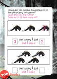 [TOPBOOKS SSM Kids] Tolak Bersama Dinosaurs Buku 1 Umur 4-5 Tahun Dwibahasa