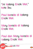 [TOPBOOKS Kohwai Kids] Siri Bacaan progresif Paul Dan Mary Di Ladang Encik Mat Buku 3