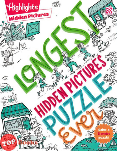 [TOPBOOKS Pelangi Kids] Highlights Hidden Pictures Longest Hidden Pictures Puzzle Ever (2025)