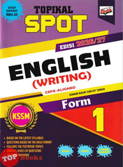 [TOPBOOKS Ilmu Didik] Topikal Spot English Writing CEFR-Aligned Form 1 KSSM (2026)