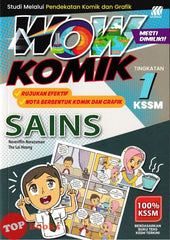 [TOPBOOKS Sasbadi] Wow Komik Sains Tingkatan 1 KSSM (2025)
