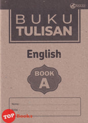 [TOPBOOKS Nusamas Kids] Buku Tulisan English Book A