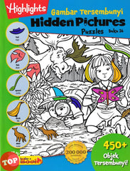 [TOPBOOKS Pelangi Kids] Highlights Gambar Tersembunyi Hidden Pictures Puzzles Buku 26 (English & Malay)
