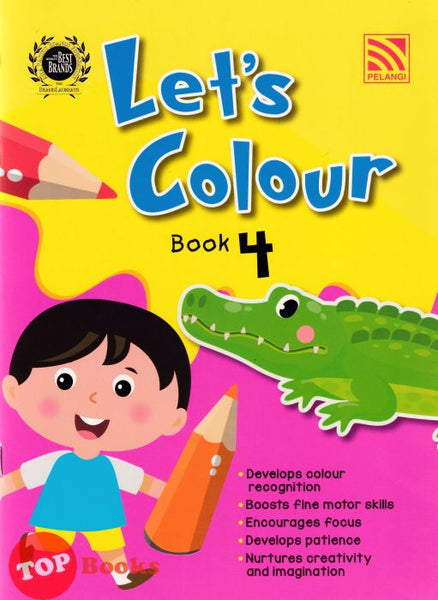 [TOPBOOKS Pelangi Kids] Let's Colour Book 4 (2023)