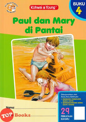 [TOPBOOKS Kohwai Kids] Siri Bacaan progresif Paul Dan Mary Di Pantai Buku 4