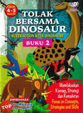 [TOPBOOKS SSM Kids] Tolak Bersama Dinosaurs Buku 2 Umur 4-5 Tahun Dwibahasa