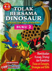 [TOPBOOKS SSM Kids] Tolak Bersama Dinosaurs Buku 2 Umur 4-5 Tahun Dwibahasa