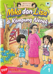 [TOPBOOKS Daya Kids] Siri Bacaan Miko Dan Lisa Di Kampung Nenek Tahap 3 Buku 1