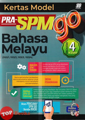 [TOPBOOKS Sasbadi] Kertas Model Pra SPM GO Bahasa Melayu Tingkatan 4 KSSM (2024)