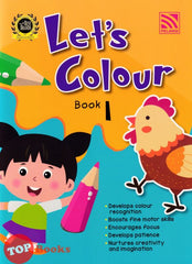 [TOPBOOKS Pelangi Kids] Let's Colour Book 1 (2023)