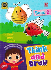 [TOPBOOKS Pelangi Kids] Think And Draw Book 2