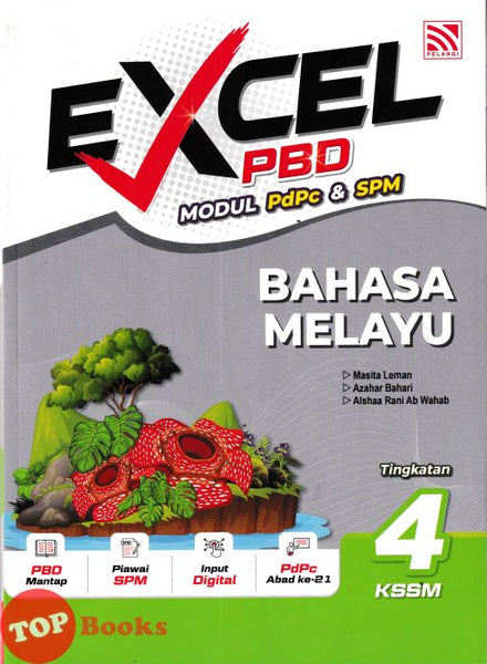 [TOPBOOKS Pelangi] Excel PBD Bahasa Melayu Tingkatan 4 KSSM (2026)