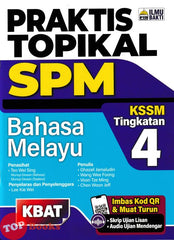 [TOPBOOKS Ilmu Bakti] Praktis Topikal SPM Bahasa Melayu Tingkatan 4 KSSM (2024)