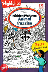 [TOPBOOKS Pelangi Kids] Highlights Hidden Pictures Animal Puzzles