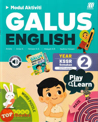 [TOPBOOKS Sasbadi] Modul Aktiviti Galus English CEFR-aligned Year 2 KSSR Semakan (2026)