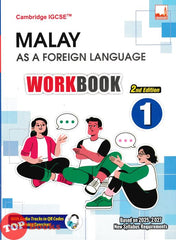 [TOPBOOKS Dickens] Cambridge IGCSE Malay As A Foreign Language 2nd Edition Workbook 1 (2025)