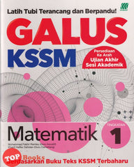 [TOPBOOKS Sasbadi] Galus KSSM Persediaan Ke Arah UASA Matematik Tingkatan 1 (2024)