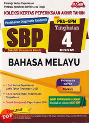 [TOPBOOKS Mahir] Koleksi Kertas Peperiksaan Akhir Tahun SBP Bahasa Melayu PRA-SPM Tingkatan 4 KSSM (2023)