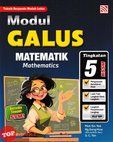 [TOPBOOKS Pelangi] Modul Galus Matematik Tingkatan 5 KSSM Dwibahasa (2026)